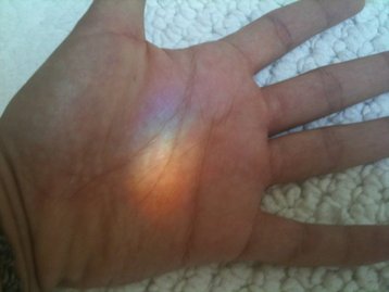 rainbow hand